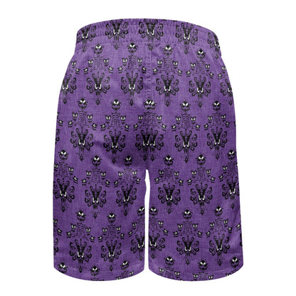 HM Wallpaper-B-All-Over Print Men's Beach Shorts