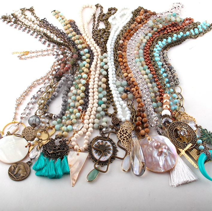 Multi Fun Statement Piece Necklaces-Kate Tuesday