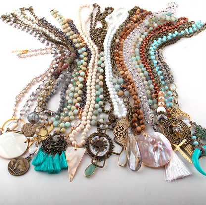 Multi Fun Statement Piece Necklaces-Kate Tuesday