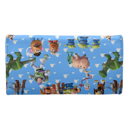 Toy Box Friends Long Folding Wallet