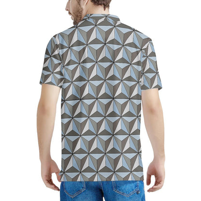 Spaceship Earth Polo T-shirt