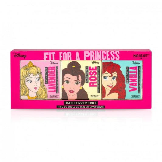 MadBeauty- Disney Princess Bath Fizzer Trio