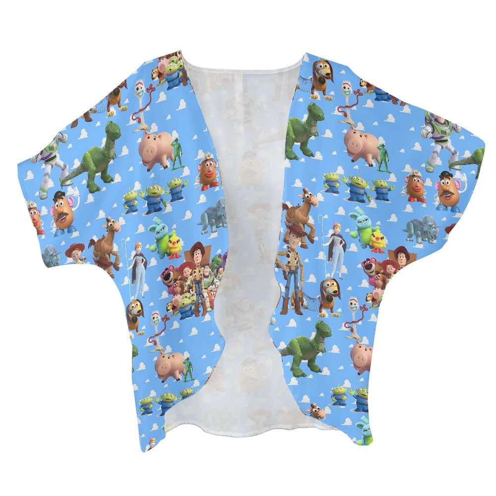 Toy Box Friends Women's cardigan chiffon shirt