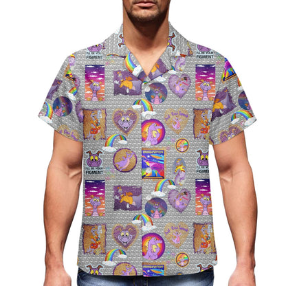 Purple Dragon Hawaiian shirt