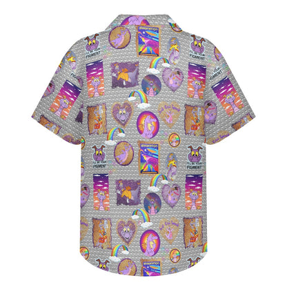 Purple Dragon Hawaiian shirt