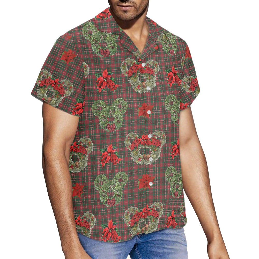 Christmas Wreaths Hawaiian shirt