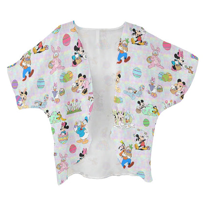 Easter Pals Women's cardigan chiffon shirt