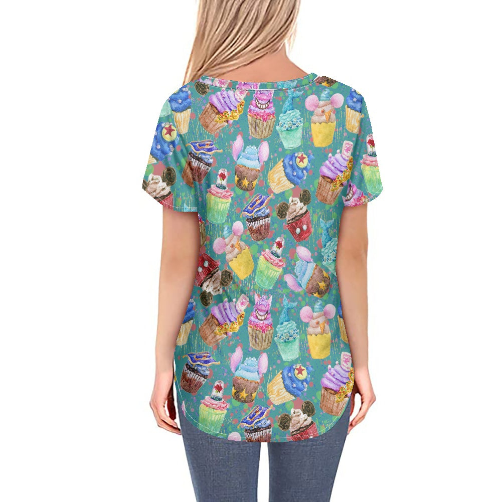 Sweet Treats Women's V-neck Top