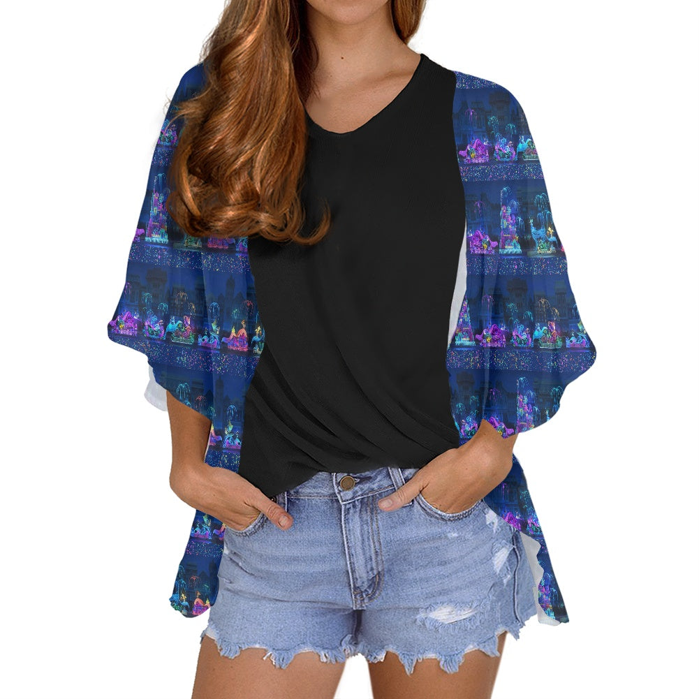 Electric Light Women's cardigan chiffon shirt