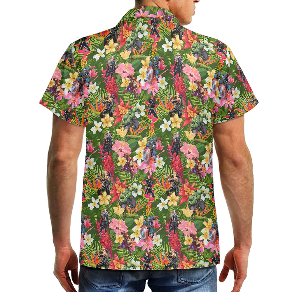 Tropical Heroes Hawaiian shirt