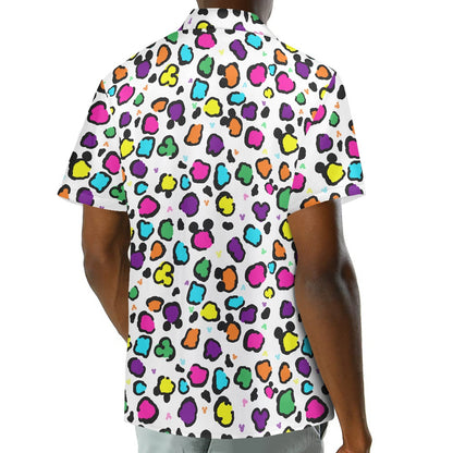 Neon Spots Hawaiian shirt