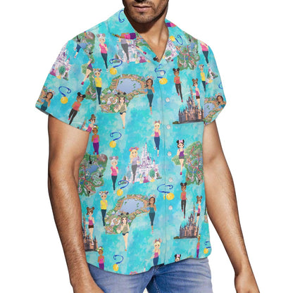 Meet Me At the Castle Hawaiian shirt