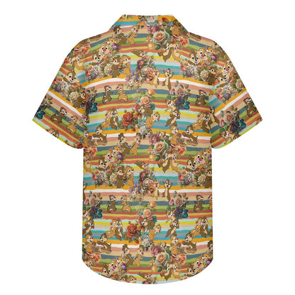 Chipmunks Hawaiian shirt