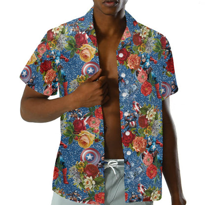 Comic Cap Hawaiian shirt