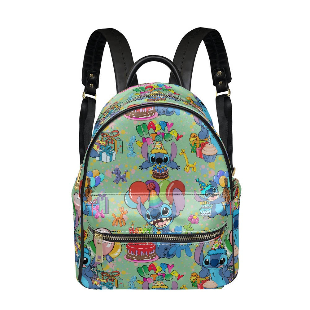 Birthday Alien Casual Backpack for women