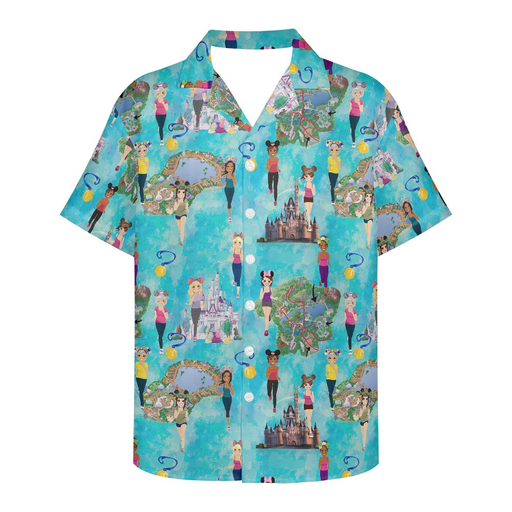 Meet Me At the Castle Hawaiian shirt