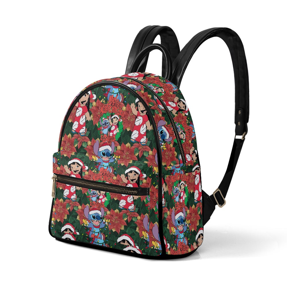 Hawaiian Christmas Casual Backpack for women