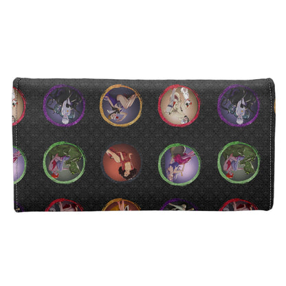 Villain Babes Long Folding Wallet