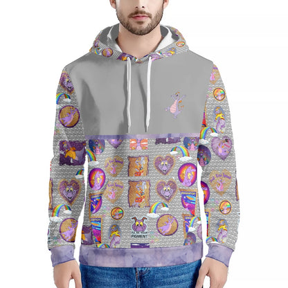 Purple Dragon Men's Hoodie