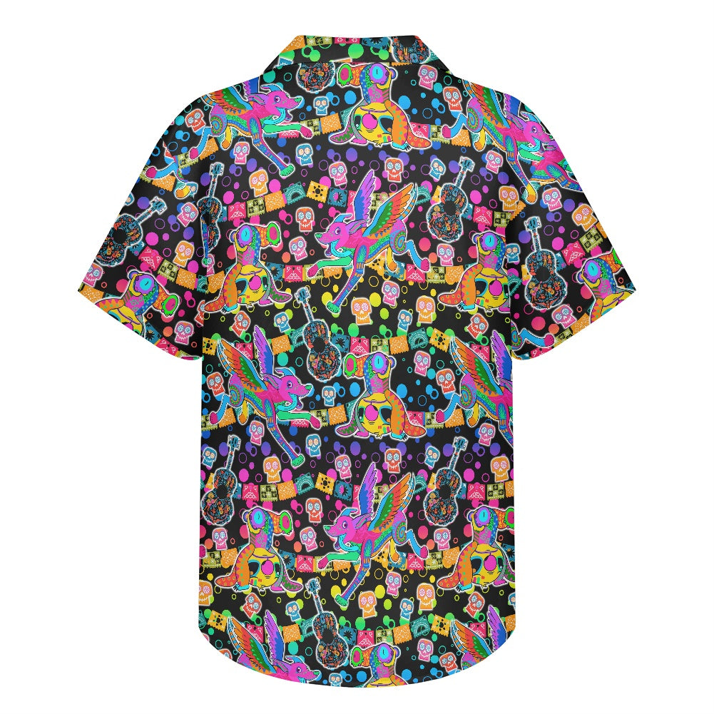 Coco  Alien Hawaiian shirt