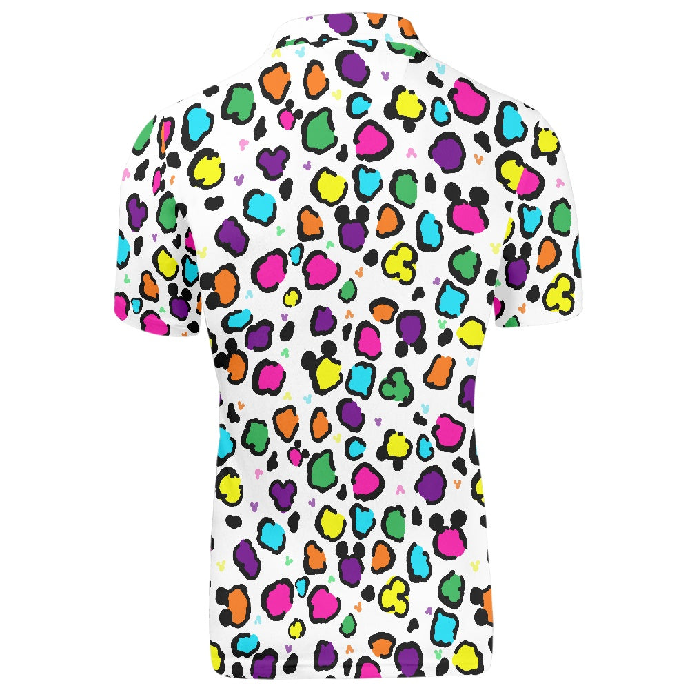 Neon Spots Polo T-shirt