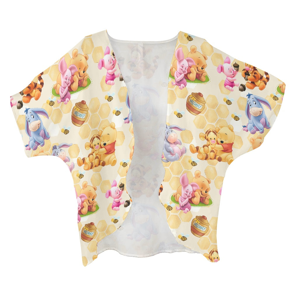 Honey Pot Pals Women's cardigan chiffon shirt