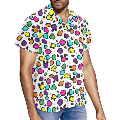 Neon Spots Hawaiian shirt