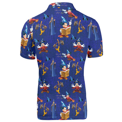 Mouse Sorcerer Polo T-shirt