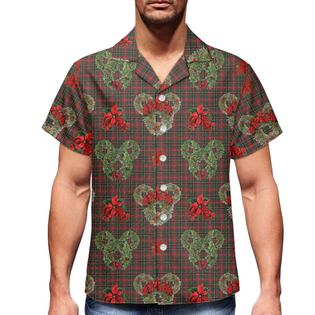 Christmas Wreaths Hawaiian shirt