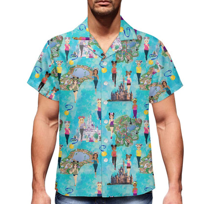 Meet Me At the Castle Hawaiian shirt