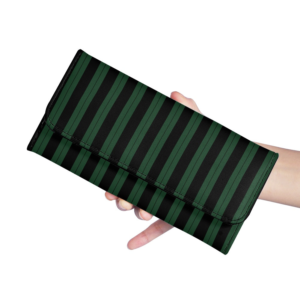 HM Wallpaper Stripe Long Folding Wallet