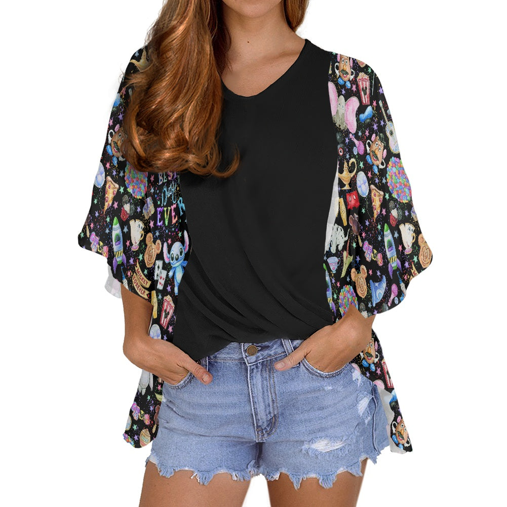 Best Day Women's cardigan chiffon shirt