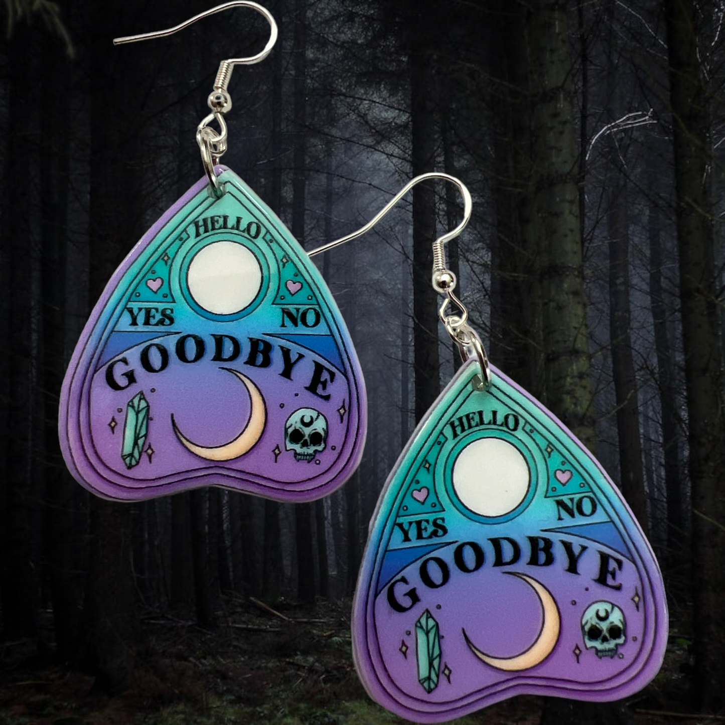 Planchet- Spooky Earrings