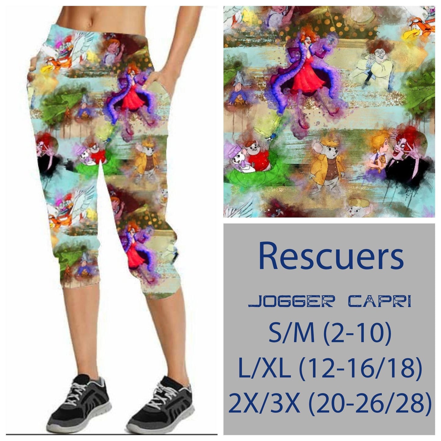 The Rescuers Jogger Capri