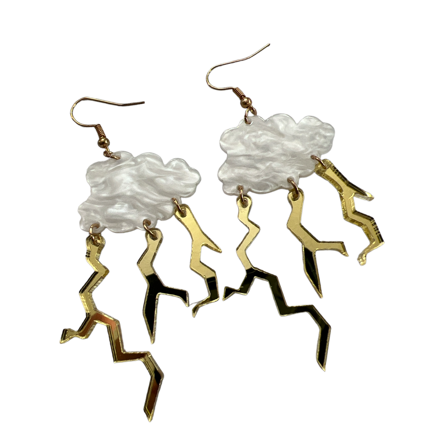 Lighting Cloud Acrylic Earrings