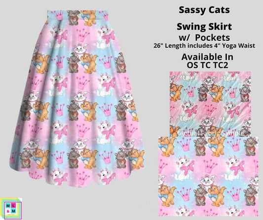 Sassy Kitties Skirt