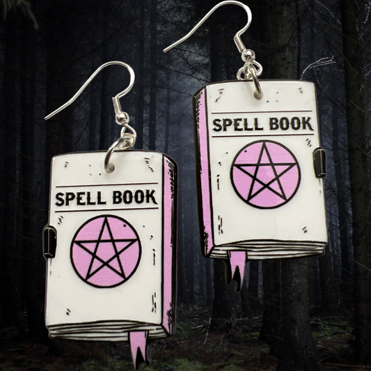 Spellbook- Spooky Earrings