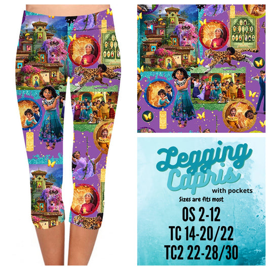 Magic Family - Kid Legging Capri with Pockets